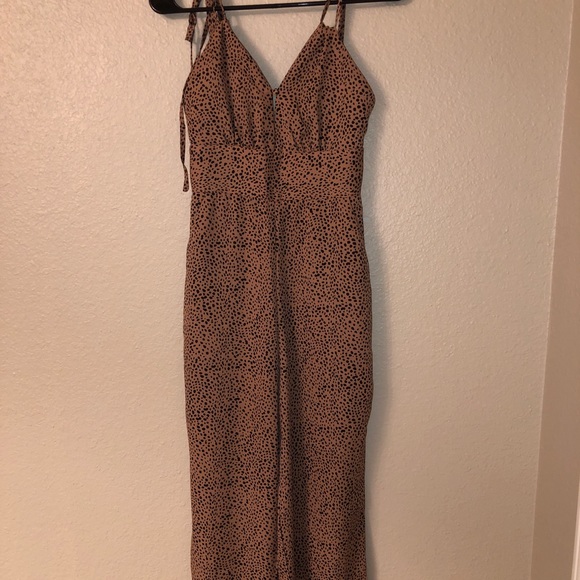 leopard print jumpsuit - Picture 1 of 4